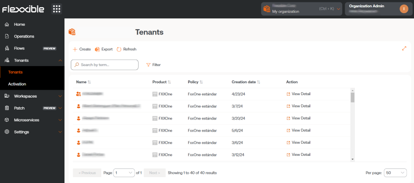 tenants