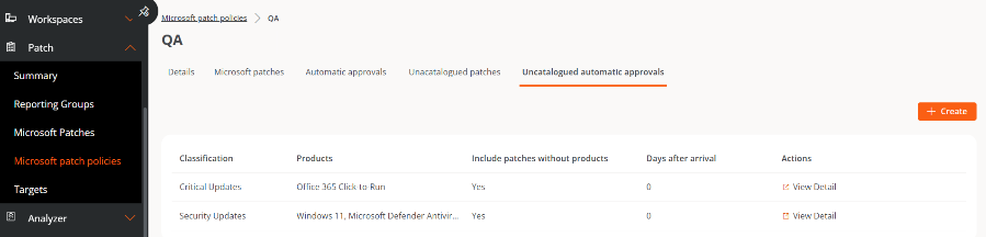 uncatalogued-approvals